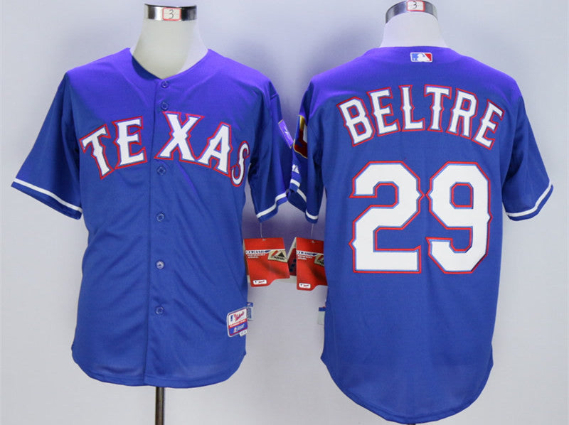 Adrian Beltre Texas Rangers blue jersey