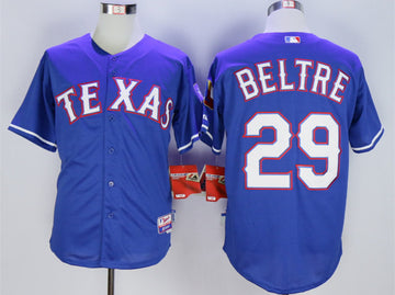 Adrian Beltre Texas Rangers blue jersey