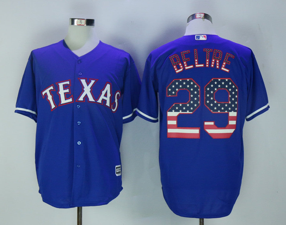 Adrian Beltre Texas Rangers blue jersey