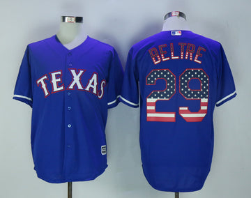 Adrian Beltre Texas Rangers blue jersey