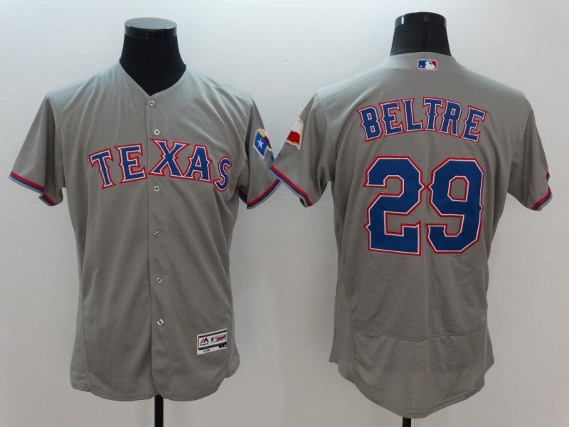 Adrian Beltre Texas Rangers grey jersey
