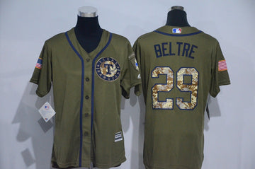 Adrian Beltre Texas Rangers olive jersey