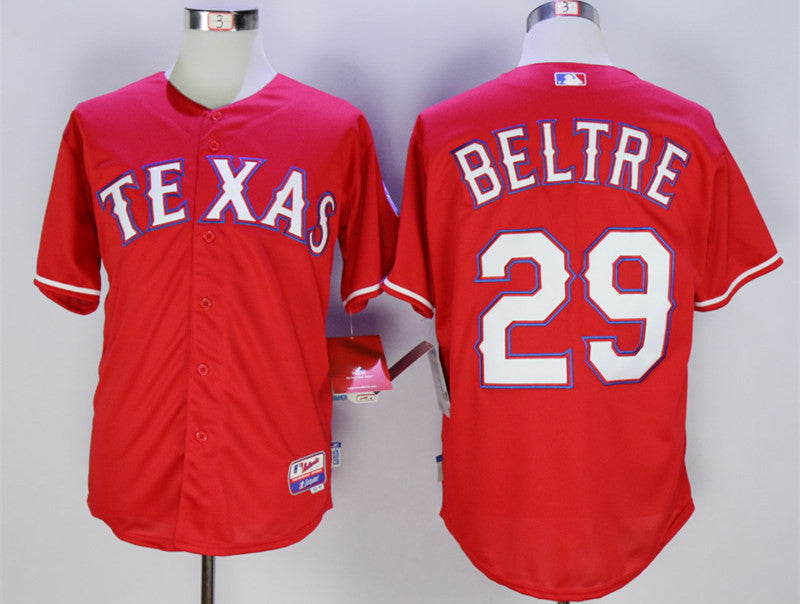 Adrian Beltre Texas Rangers red jersey