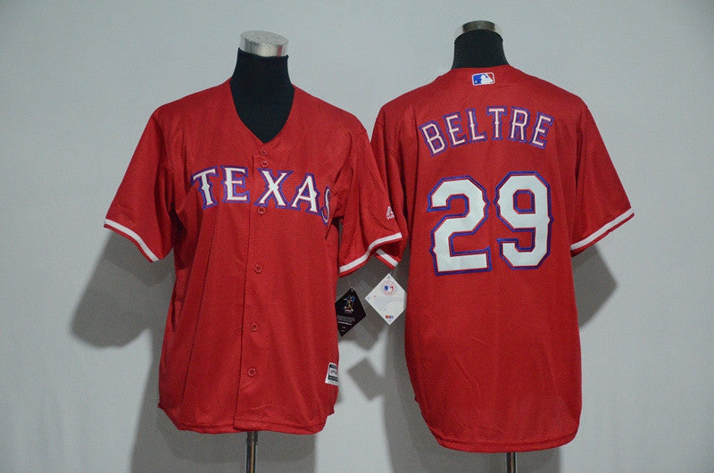 Adrian Beltre Texas Rangers red jersey