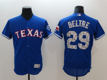 Adrian Beltre Texas Rangers royal jersey