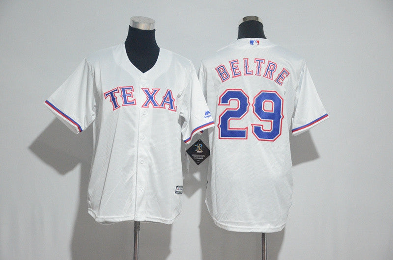 Adrian Beltre Texas Rangers white jersey