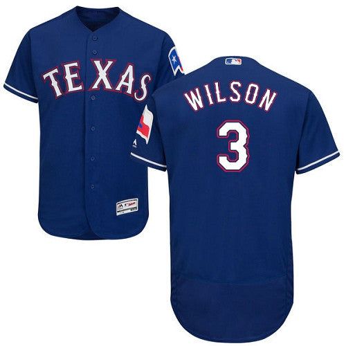 C.J. Wilson Texas Rangers blue jersey