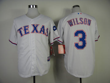 Wilson Texas Rangers white jersey