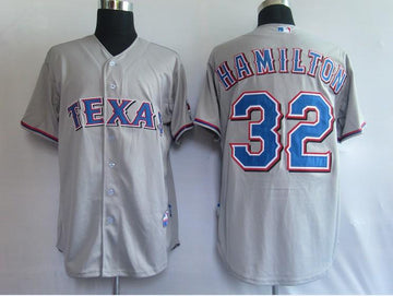 Hamilton Texas Rangers grey jersey