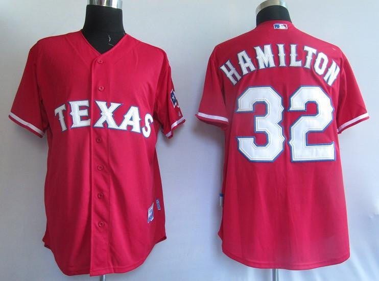 Hamilton Texas Rangers red jersey