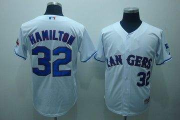 Hamilton Texas Rangers white jersey