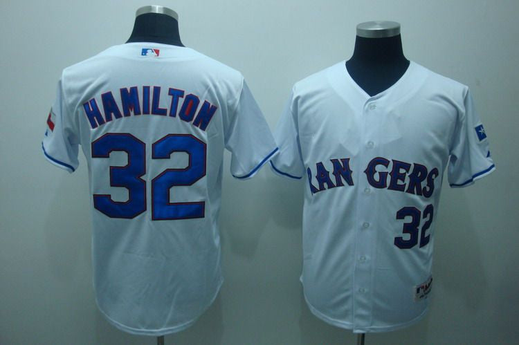 Hamilton Texas Rangers white jersey
