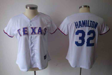 Hamilton Texas Rangers white jersey