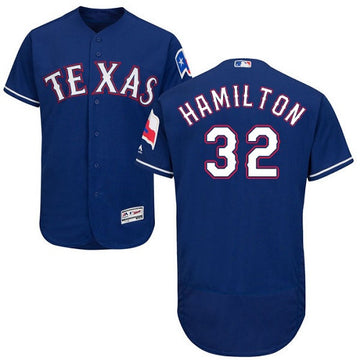 Josh Hamilton Texas Rangers blue jersey