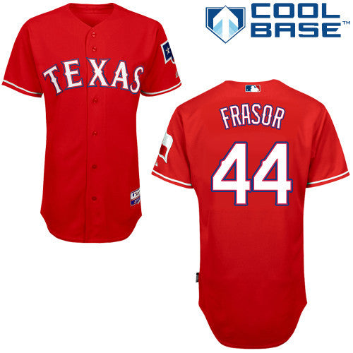 Frasor Texas Rangers red jersey