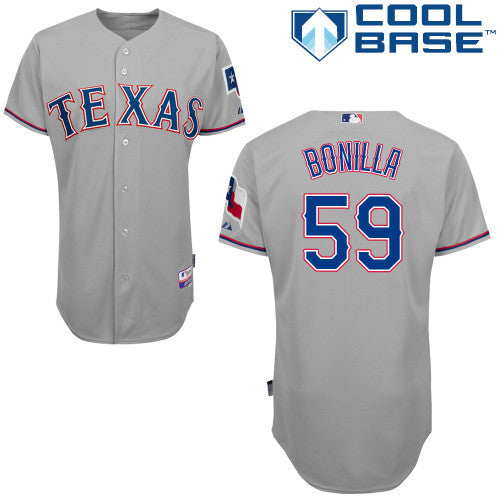 Bonilla Texas Rangers grey jersey