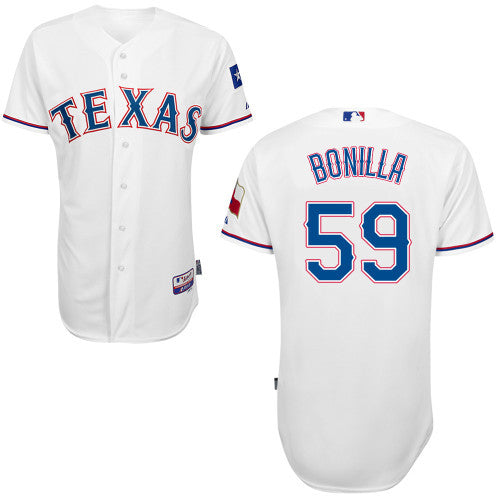 Bonilla Texas Rangers white jersey