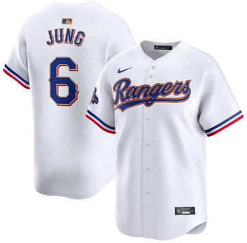 Josh Jung Texas Rangers white jersey