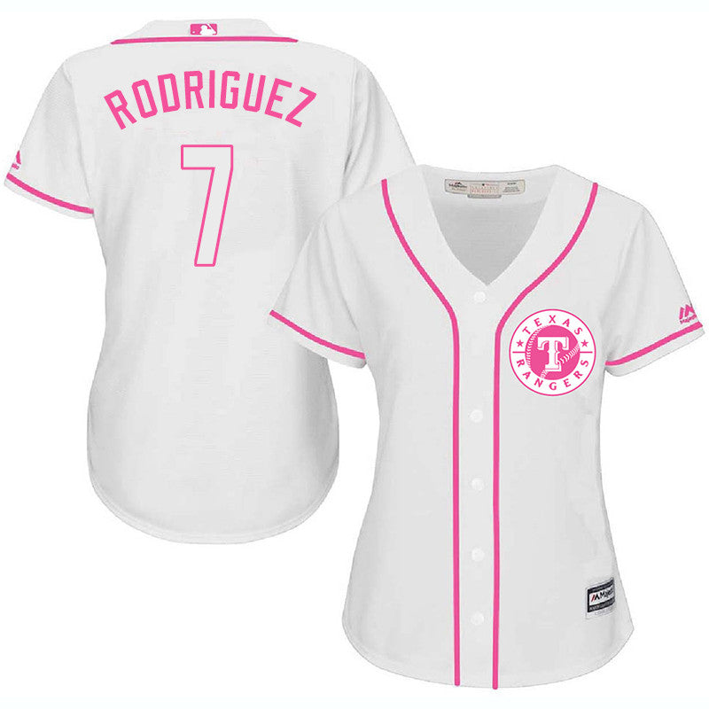 Alex Rodriguez Texas Rangers white jersey