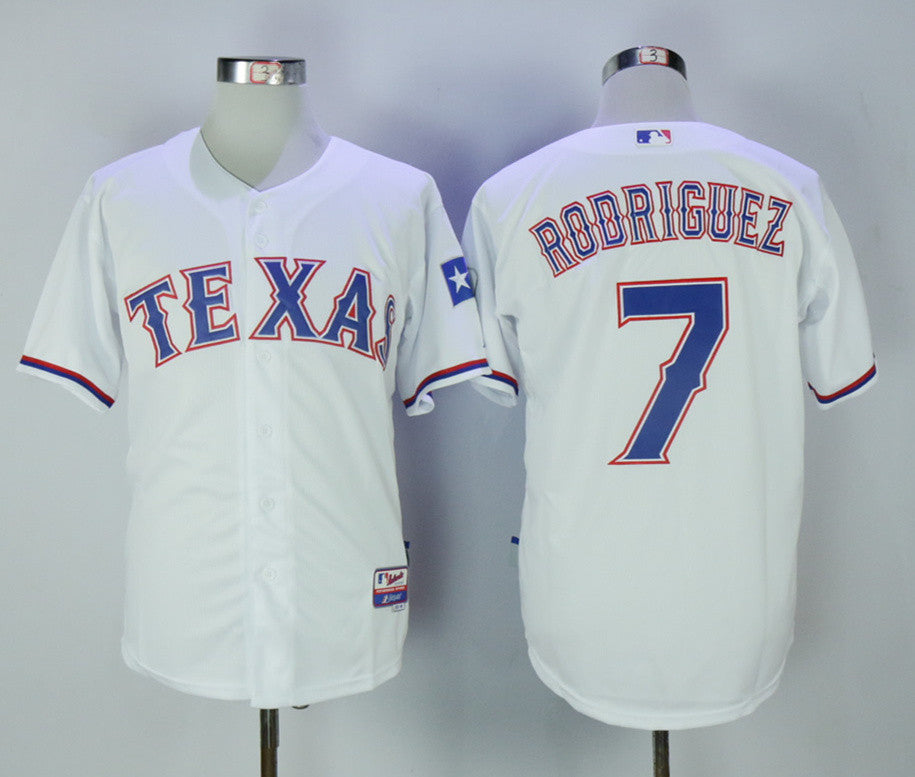 Ivan Rodriguez Texas Rangers white jersey
