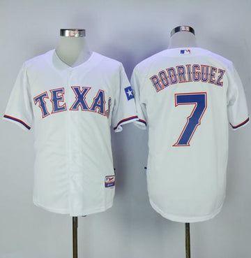 Ivan Rodriguez Texas Rangers white jersey
