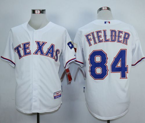 Prince Fielder Texas Rangers white jersey