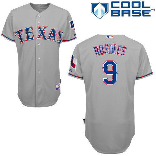 Rosales Texas Rangers grey jersey