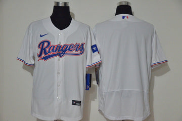 Custom Texas Rangers white jersey
