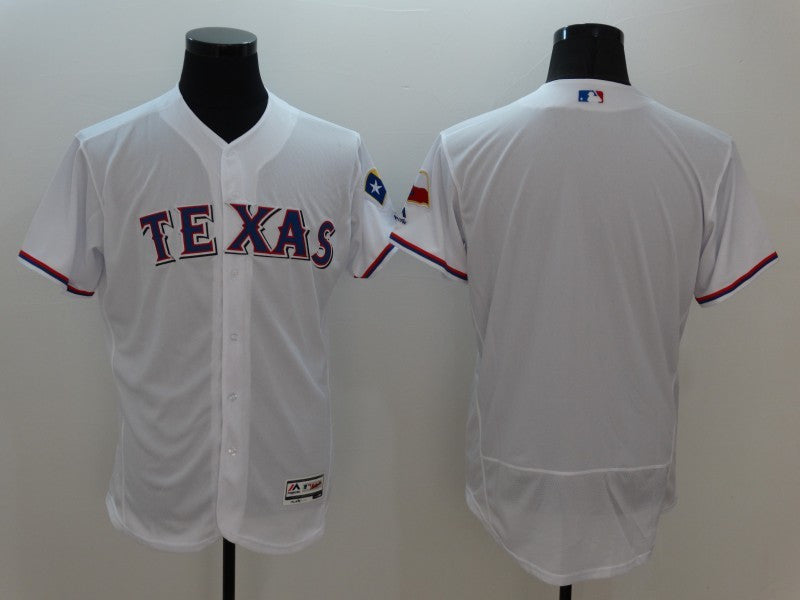 Custom Texas Rangers white jersey