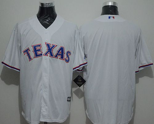 Custom Texas Rangers white jersey