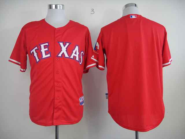Texas Rangers red jersey