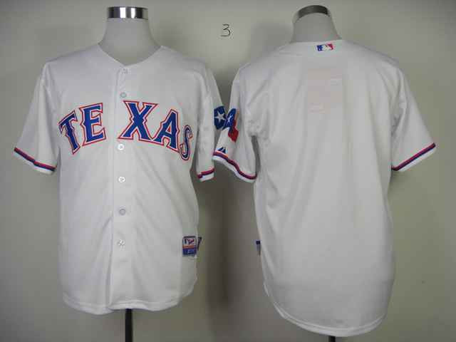 Texas Rangers white jersey
