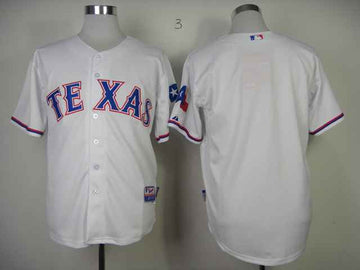 Texas Rangers white jersey