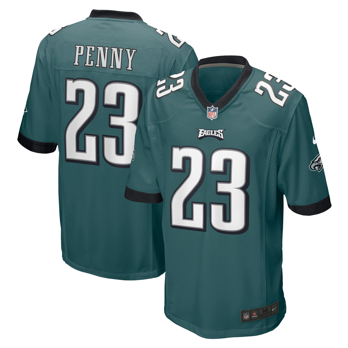 Rashaad Penny Philadelphia Eagles green jersey