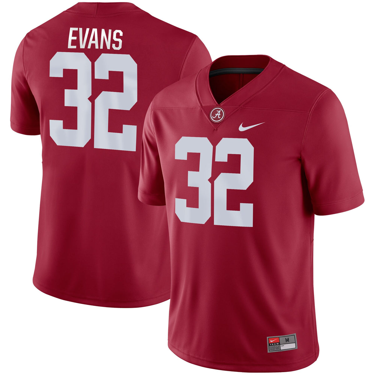Rashaan Evans Alabama Crimson Tide crimson jersey