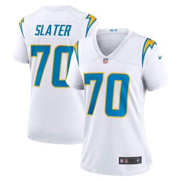 Rashawn Slater Los Angeles Chargers white jersey