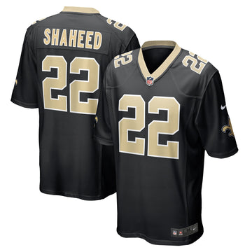 Rashid Shaheed New Orleans Saints black jersey