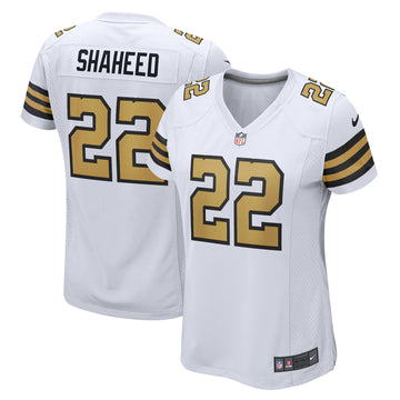 Rashid Shaheed New Orleans Saints white Alternate jersey