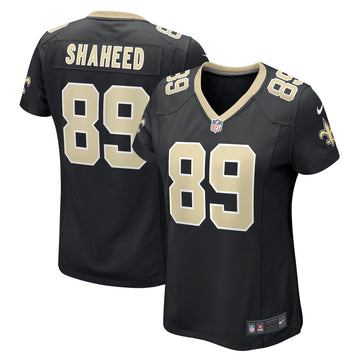 Rashid Shaheed New Orleans Saints black Game jersey