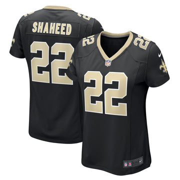 Rashid Shaheed New Orleans Saints black jersey