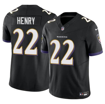 Derrick Henry Baltimore Ravens black Untouchable jersey