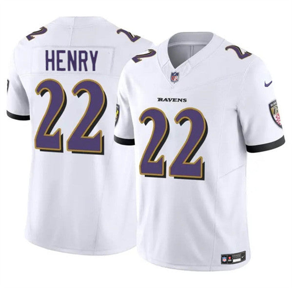 Derrick Henry Baltimore Ravens white Untouchable jersey