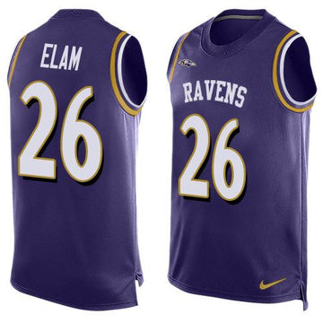 Matt Elam Baltimore Ravens purple Limited jersey