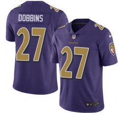 J K Dobbins Baltimore Ravens purple Limited jersey