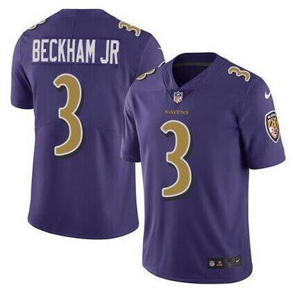 Odell Beckham Jr Baltimore Ravens purple Color Rush jersey