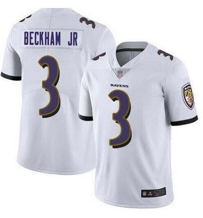 Odell Beckham Jr Baltimore Ravens white Vapor jersey