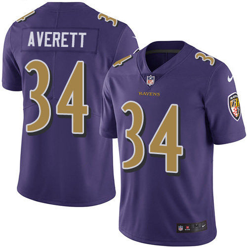Anthony Averett Baltimore Ravens purple Limited jersey