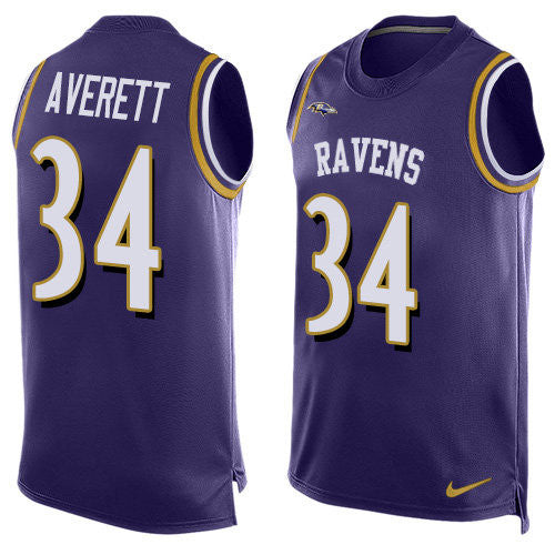 Anthony Averett Baltimore Ravens purple Limited jersey