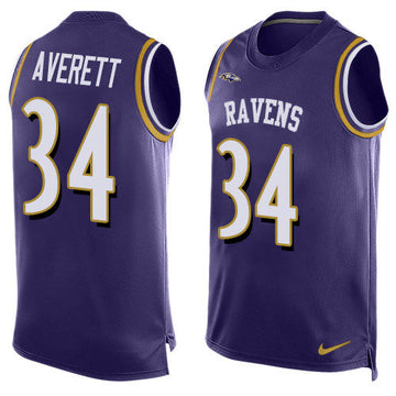 Anthony Averett Baltimore Ravens purple Limited jersey