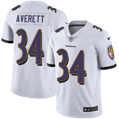 Anthony Averett Baltimore Ravens white Vapor jersey